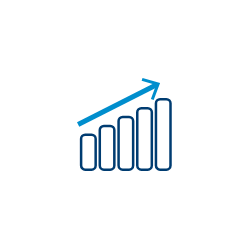 Graph representing improvements in motor function